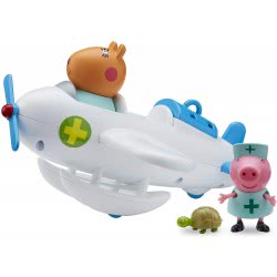 Giochi Preziosi Peppa Pig Το Αεροπλάνο Κτηνιατρείο Του Δόκτορα Χάμστερ PPC96000 8056379116332