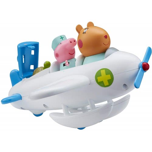 Giochi Preziosi Peppa Pig Dr Hamster Veterinary Plane PPC96000 8056379116332