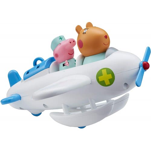 Giochi Preziosi Peppa Pig Dr Hamster Veterinary Plane PPC96000 8056379116332