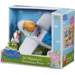 Giochi Preziosi Peppa Pig Dr Hamster Veterinary Plane PPC96000 8056379116332