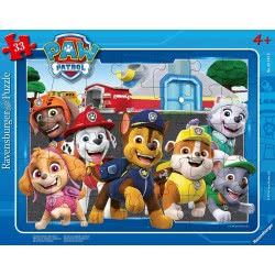 Ravensburger 33 Pcs Frame Puzzle Paw Patrol In Action 05145 4005556051458