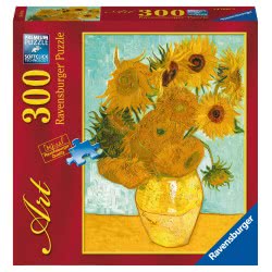 Ravensburger 300 Pcs Puzzle Art Collection Sunflowers 14006 4005556140060