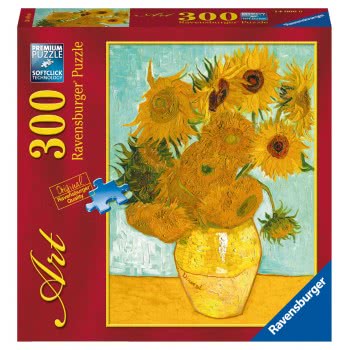 Ravensburger 300 Pcs Puzzle Art Collection Sunflowers 14006 4005556140060