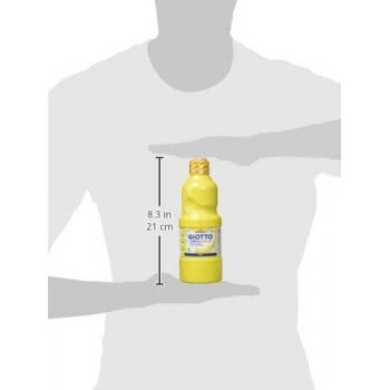 Giotto Τέμπερα 500Ml Χρώμα Κίτρινο 000535302 8000825535314