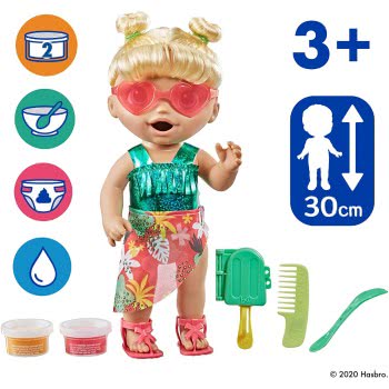 Hasbro Baby Alive Sunshine Snacks Blond Hair Ξανθά Μαλλιά F1680 5010993813919