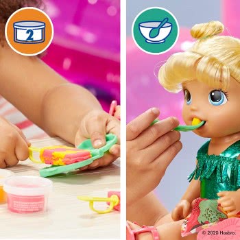 Hasbro Baby Alive Sunshine Snacks Blond Hair Ξανθά Μαλλιά F1680 5010993813919