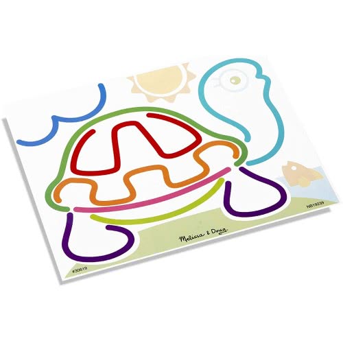 Melissa and Doug Rainbow Cord And Picture Pattern Maker Arts And Crafts 40619 000772406192