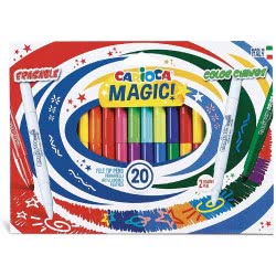 CARIOCA Stereo Magic 20 Special Erasable Change Color Ink Markers 41369 8003511413699
