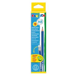CARIOCA HB Μολύβια Γραφίτη Με Γόμα Συσκευασία 12 42797 8003511427979