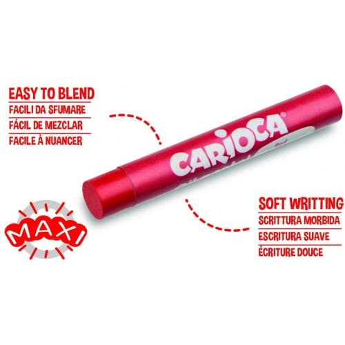 CARIOCA Λαδοπαστέλ 10Mm 24 Χρώματα C43278 8003511432782