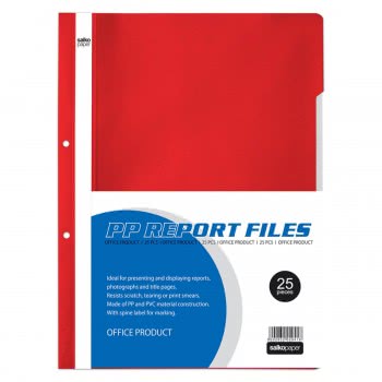 salko paper Plastic Binder Refileble Clear Book - 10 Colors 2941 5202832029418