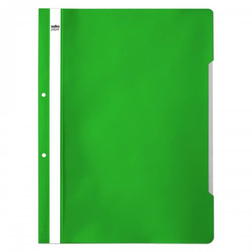 salko paper Plastic Binder Refileble Clear Book - 10 Colors 2941 5202832029418
