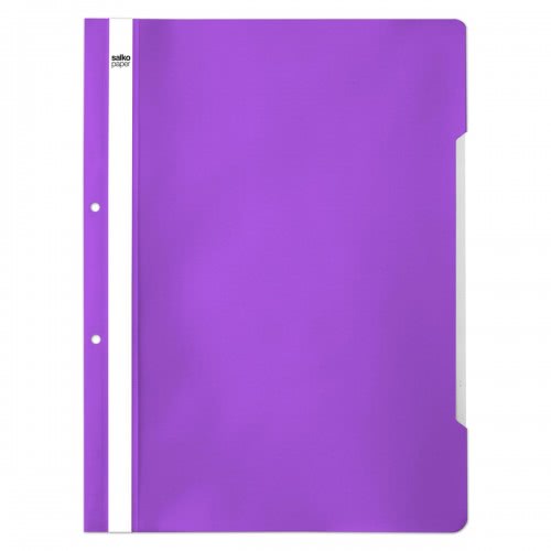 salko paper Plastic Binder Refileble Clear Book - 10 Colors 2941 5202832029418