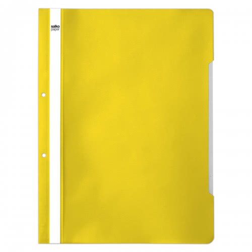 salko paper Plastic Binder Refileble Clear Book - 10 Colors 2941 5202832029418