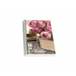 SKAG Notebook Spiral Vintage 17X25 Cm - Random Design 261999 5201303261999