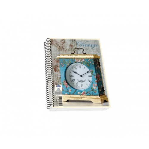 SKAG Τετράδιο Σπιράλ Vintage 3 Θεμάτων 17X25 Εκ. - Διάφορα Σχέδια 261999 5201303261999