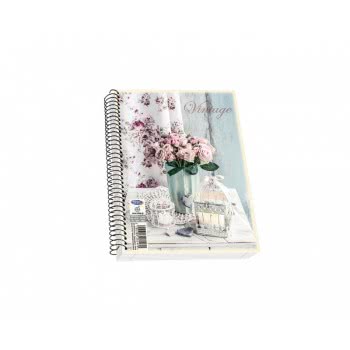 SKAG Notebook Spiral Vintage 17X25 Cm - Random Design 261999 5201303261999