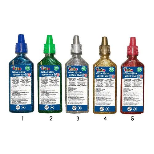Diakakis imports Glue Glitter The Littlies 35Ml. 1Pcs - 5 Designs 0646109 5205698414541