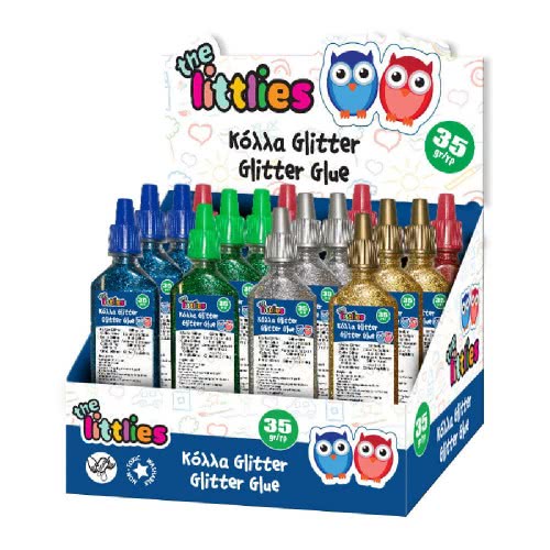 Diakakis imports Glue Glitter The Littlies 35Ml. 1Pcs - 5 Designs 0646109 5205698414541