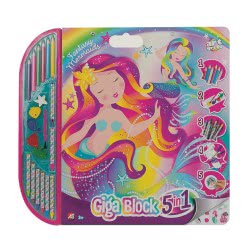 As company Giga Block Σετ Ζωγραφικής Fantasy Mermaids Σε Για 3+ Χρονών 1023-62731 5203068627317
