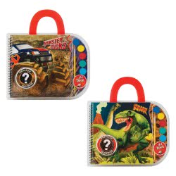 As company Book Σετ Ζωγραφικής Dinosaurs Και Monster Trucks Για 3+ Χρονών 1023-69002 5203068691028