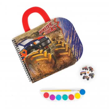 As company Book Σετ Ζωγραφικής Dinosaurs Και Monster Trucks Για 3+ Χρονών 1023-69002 5203068691028