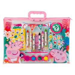 As company Drawing Set Peppa Pig Transparent Bag For Ages 3+ 1023-68002 5203068680022