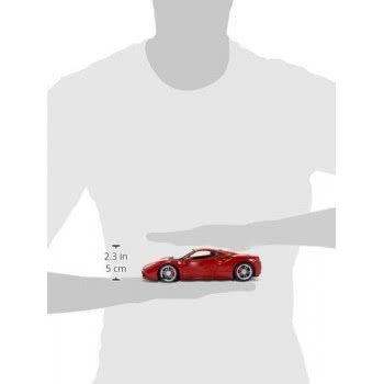 Bburago Ferrari 1/24 Race And Play 488 Gtb, Κόκκινο 26013 4893993260133