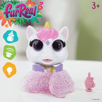 Hasbro Furreal Friends Furreal Airina The Unicorn Color-Change Interactive Feeding Toy F1545 / F1825 5010993794430