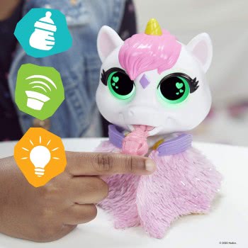 Hasbro Furreal Friends Furreal Airina The Unicorn Color-Change Interactive Feeding Toy F1545 / F1825 5010993794430