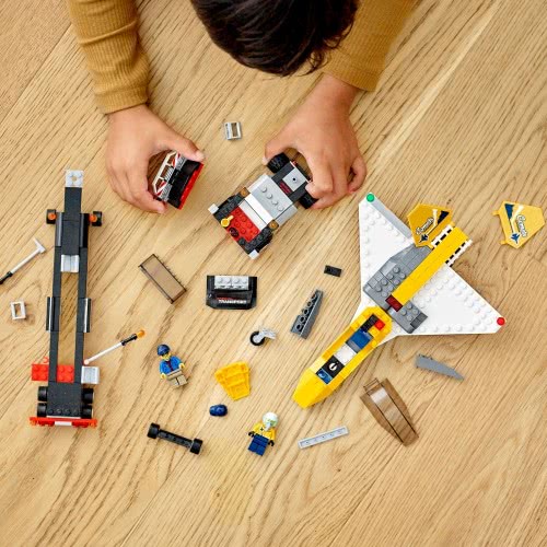 LEGO Λαμπάδα City Φορτηγό Μεταφοράς Τζετ Αεροπορικής Επίδειξης 60289 