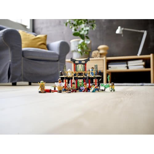 LEGO Λαμπάδα Ninjago Legacy Tournament Of Elements Temple Το Τουρνουά Των Στοιχείων 71735 