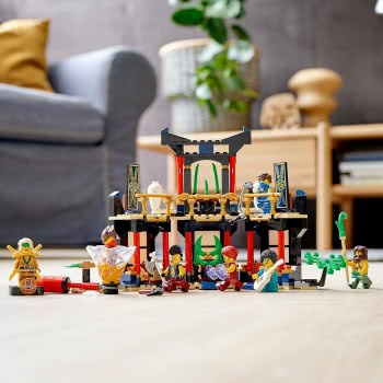 LEGO Λαμπάδα Ninjago Legacy Tournament Of Elements Temple Το Τουρνουά Των Στοιχείων 71735 