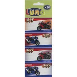 LUNA OFFICE Handmade Sticker Labels 20 Pieces 5 Sheets 620549 5205698228513