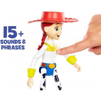 Mattel Λαμπάδα Disney Pixar Toy Story 4 Φιγούρες 18 Εκ. Που Μιλάνε Αγγλικά - Jessie GDP80 / GDP81 
