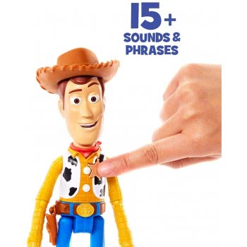 Mattel Λαμπάδα Disney Pixar Toy Story Φιγούρες 18 Εκ. Που Μιλάνε Αγγλικά - Woody GDP80 / GDP83 
