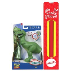 Mattel Λαμπάδα Disney Pixar Toy Story Φιγούρες 18 Εκ. Που Μιλάνε Αγγλικά - Rex GDP80 / GFR16 