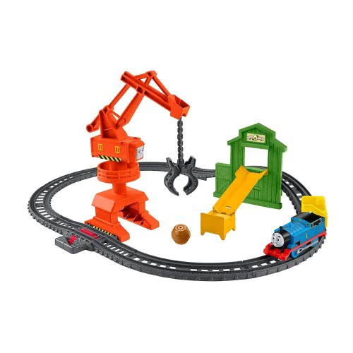 Mattel Λαμπάδα Thomas And Friends Crane And Cargo Μεταφορές Με Την Cassia Το Γερανό GHK83 