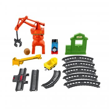 Mattel Λαμπάδα Thomas And Friends Crane And Cargo Μεταφορές Με Την Cassia Το Γερανό GHK83 