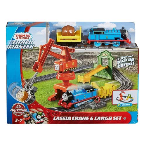 Mattel Λαμπάδα Thomas And Friends Crane And Cargo Μεταφορές Με Την Cassia Το Γερανό GHK83 