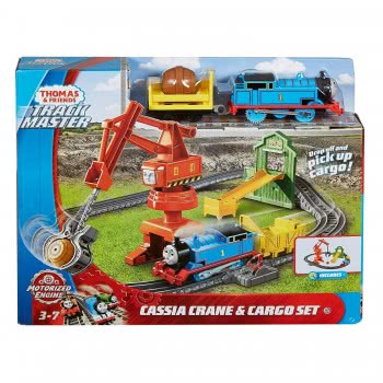 Mattel Λαμπάδα Thomas And Friends Crane And Cargo Μεταφορές Με Την Cassia Το Γερανό GHK83 
