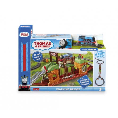 Mattel Easter Candle Thomas And Friends Walking Bridge Motorized Train Set GHK84 