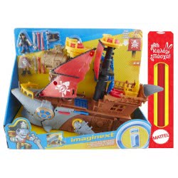 Mattel Easter Candle Imaginext: Shark Bite Pirate Ship DHH61 