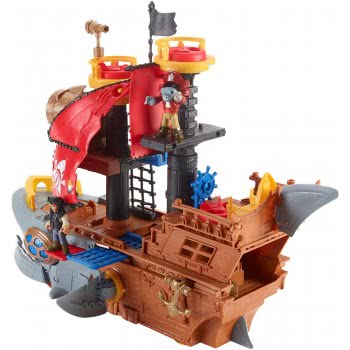 Mattel Easter Candle Imaginext: Shark Bite Pirate Ship DHH61 