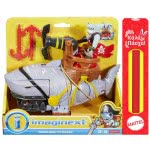 Mattel Λαμπάδα Imaginext Πειρατικό Πλοιάριο, Πλάσματα Του Βυθού Με Φιγούρα Και Αξεσουάρ DHH64 / DHH66 
