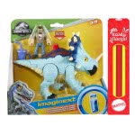 Mattel Λαμπάδα Imaginext Jurassic World Pachyhinosaurus And Lowery Δεινόσαυρος Και Φιγούρα FMX88 / GMR17 