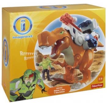 Mattel Imaginext Μεγάλος Δεινόσαυρος Με Φιγούρα BMH81 746775382117