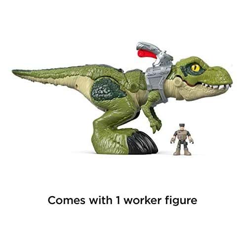 Mattel Λαμπάδα Imaginext Jurassic World Mega Mouth T.Rex GBN14 