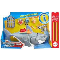 Mattel Easter Candle Imaginext Shark And Vehicle Deep Sea Shark Sub GKG77 