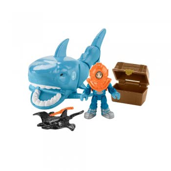 Mattel Imaginext Καρχαρίο-Όχημα Με Δύτη GKG78 / GKG79 887961826630